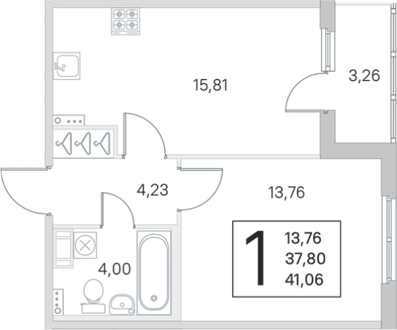Купить двухкомнатную квартиру в новостройках у метро Проспект Ветеранов в Санкт-Петербурге. Вариант № 6866353, 0, площадь -  квм, цена 9140040 рублей