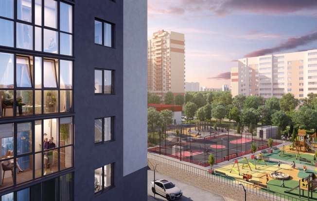 Купить квартиру в новостройках в Рязани. Вариант № 9864517, 2, площадь -  квм, цена 6421140 рублей