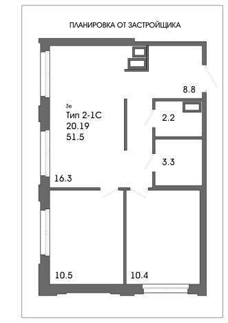 Купить квартиру в новостройках в Санкт-Петербурге. Вариант № 2850379, 1, площадь -  квм, цена 15900000 рублей
