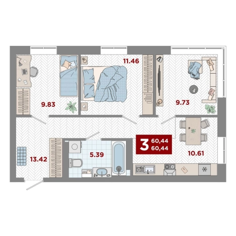 Купить квартиру в ЖК "Порт Мэй" (Port May) в Владивостоке. Вариант № 10270787, 0, площадь -  квм, цена 12541000 рублей