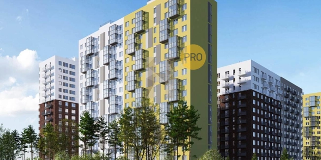 Купить однокомнатную квартиру в новостройках в районе Первомайский в Ижевске. Вариант № 64698, 0, площадь -  квм, цена 2840000 рублей