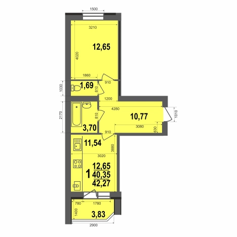 Купить квартиру в новостройках в ЖК "Держава" в микрорайоне Славный в Коврове. Вариант № 146085, 0, площадь -  квм, цена 4147532 рублей