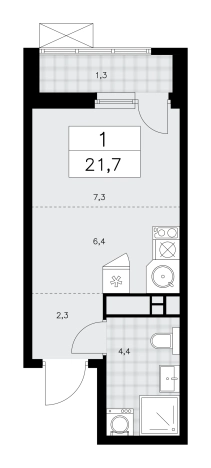 Купить квартиру в ЖК Скандинавия в Москве. Вариант № 93981, 0, площадь - квм, цена 12108600 рублей