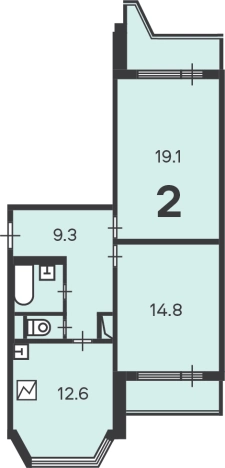 Купить квартиру в Москве. Вариант № 10016887, 11, площадь - квм, цена 16600000 рублей