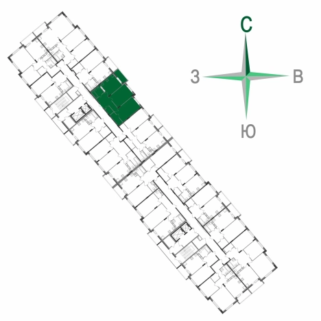 Купить квартиру в Коврове. Вариант № 9232788, 3, площадь -  квм, цена 6086850 рублей