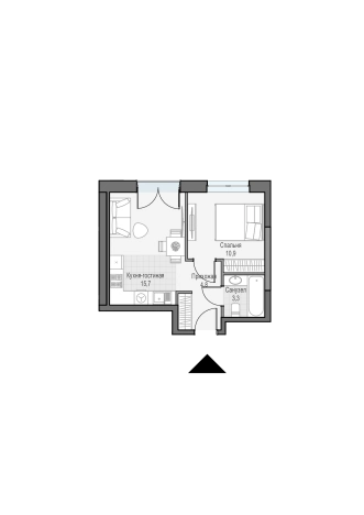 Купить квартиру у метро Бутырская в Москве. Вариант № 62803, 0, площадь - квм, цена 22480000 рублей