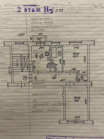 Купить двухкомнатную квартиру в районе Центральный в Калининграде. Вариант № 8236601, 8, площадь -  квм, цена 7200000 рублей