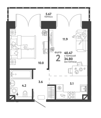 Купить квартиру в Москве. Вариант № 9262964, 1, площадь - квм, цена 22000000 рублей
