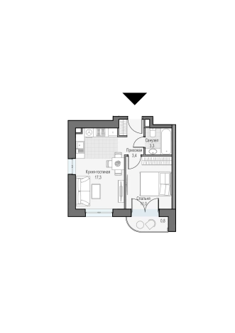 Купить квартиру на улице Академика Королёва в Москве. Вариант № 62820, 0, площадь - квм, цена 24250000 рублей