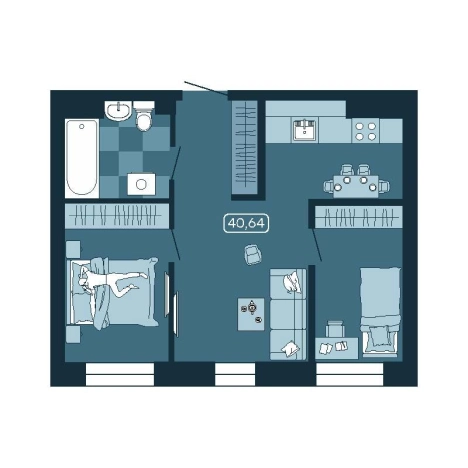 Купить квартиру в новостройках в ЖК Соболь в Владивостоке. Вариант № 5460451, 0, площадь -  квм, цена 7203440 рублей