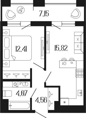 Купить двухкомнатную квартиру в районе Московский в Санкт-Петербурге. Вариант № 6829010, 0, площадь -  квм, цена 19350000 рублей