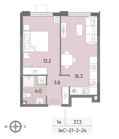 Купить квартиру в районе Солнцево в Москве. Вариант № 10061281, 0, площадь -  квм, цена 14625441 рублей