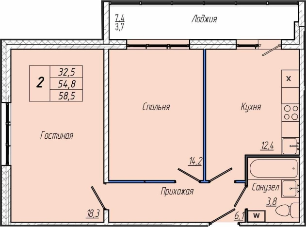 Купить квартиру в новостройках в ЖК Кемерово Сити (Кемерово) в Кемерове. Вариант № 109854, 0, площадь -  квм, цена 8130000 рублей