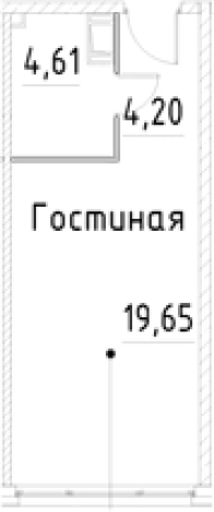 Купить Студию в новостройках на улице проспект Большевиков в Санкт-Петербурге. Вариант № 7596771, 0, площадь -  квм, цена 5844860 рублей