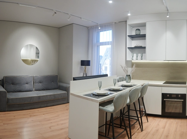 Купить двухкомнатную квартиру на улице Молодой Гвардии в Калининграде. Вариант № 135, 6, площадь -  квм, цена 17460000 рублей