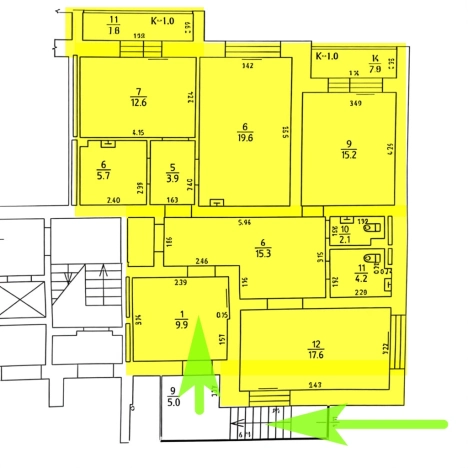 Купить коммерческую недвижимость в Калининграде. Вариант № 9536772, 0, площадь -  квм, цена 17500000 рублей