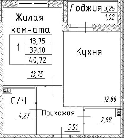Купить квартиру на улице Английская в Ленинградской области. Вариант № 77224, 0, площадь -  квм, цена 7915968 рублей