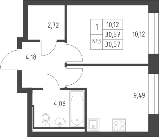 Купить однокомнатную квартиру в ЖК Живи! В Рыбацком в Санкт-Петербурге. Вариант № 6632075, 0, площадь -  квм, цена 8472078 рублей