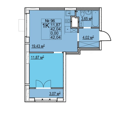 Купить квартиру в ЖК Мед в Нижнем Новгороде. Вариант № 139169, 0, площадь -  квм, цена 6320000 рублей
