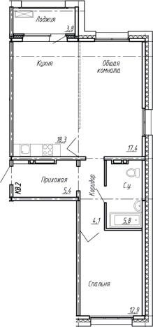 Купить трехкомнатную квартиру у метро Рыбацкое в Ленинградской области. Вариант № 7783977, 0, площадь -  квм, цена 8936400 рублей