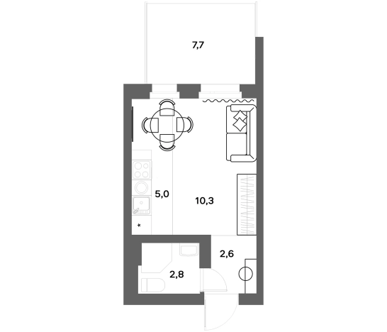 Купить квартиру у метро Девяткино в Ленинградской области. Вариант № 7830209, 0, площадь -  квм, цена 4600000 рублей