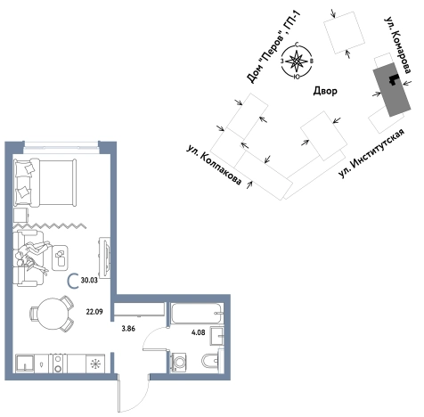 Купить квартиру в ЖК Страна.Парковая в Мытищах. Вариант № 10440539, 0, площадь - квм, цена 12040000 рублей
