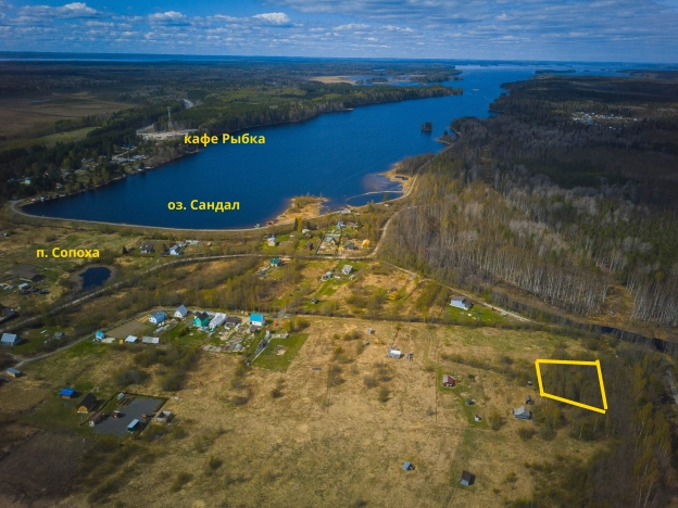 Купить земельный участок в Республике Карелия. Вариант № 21301, 1, площадь -  квм, цена 350000 рублей