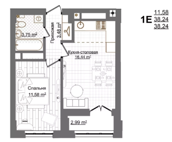 Купить квартиру в новостройках в ЖК Каскад на Менделеева в Нижнем Новгороде. Вариант № 120186, 0, площадь -  квм, цена 7762720 рублей