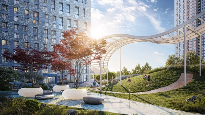 Купить однокомнатную квартиру в новостройках на улице Проектируемый проезд № 6415 в Москве. Вариант № 1170429, 1, площадь - квм, цена 16475431 рублей