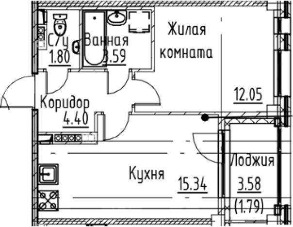 Купить квартиру в новостройках в ЖК Кронфорт в Санкт-Петербурге. Вариант № 6830676, 0, площадь -  квм, цена 10646320 рублей