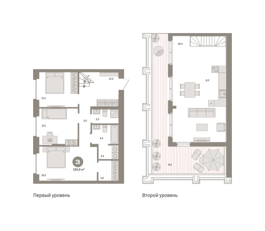 Купить трехкомнатную квартиру в новостройках в ЖК Метроном в Москве. Вариант № 8484273, 0, площадь -  квм, цена 44170000 рублей