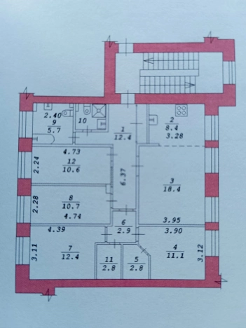 . Вариант № 14966, 15, площадь - 101 квм, цена 17500000 рублей