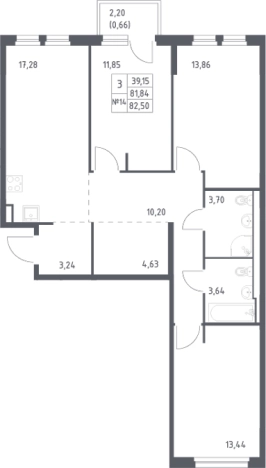 Купить многокомнатную квартиру в ЖК Невская долина в Ленинградской области. Вариант № 6900125, 0, площадь -  квм, цена 14883742 рублей
