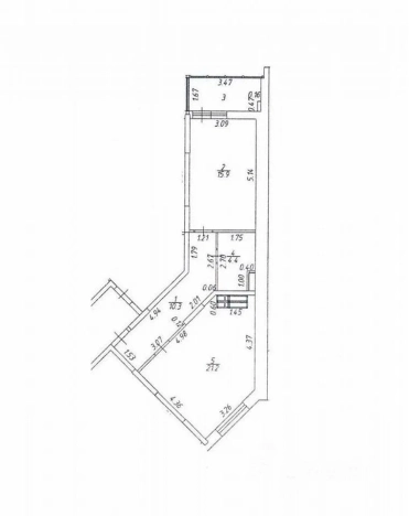 Купить двухкомнатную квартиру на улице Любучанский переулок в Москве. Вариант № 10252831, 3, площадь - квм, цена 11300000 рублей