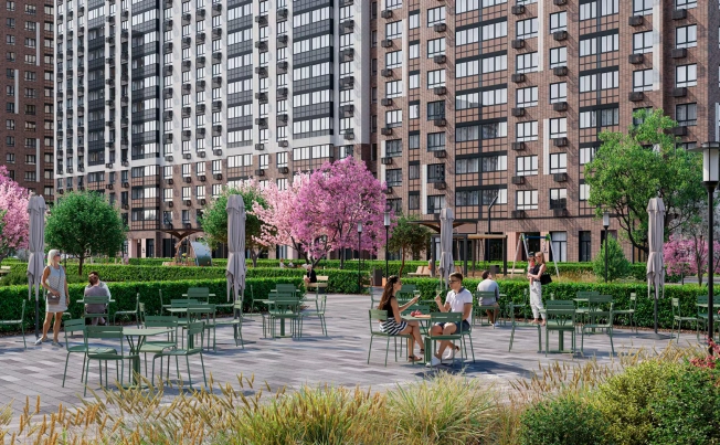 Купить однокомнатную квартиру в новостройках на улице Проектируемый проезд № 6415 в Москве. Вариант № 9160826, 9, площадь -  квм, цена 7500000 рублей