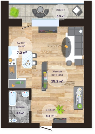 Купить квартиру на улице Кайдаловская в Чите. Вариант № 158606, 0, площадь -  квм, цена 6517000 рублей