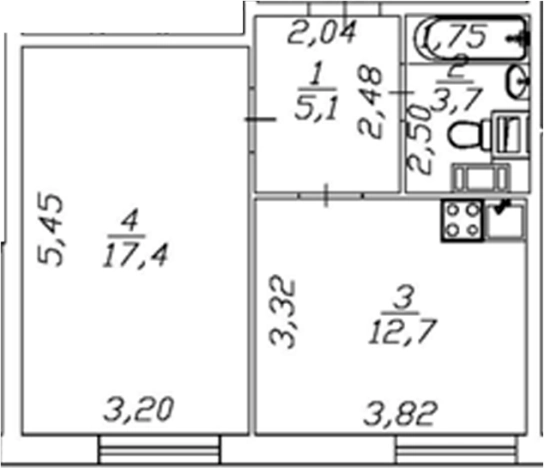 Купить квартиру в новостройках в Сертолове. Вариант № 7975276, 0, площадь -  квм, цена 7717000 рублей
