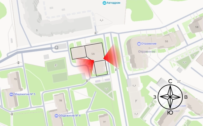 Купить однокомнатную квартиру в ЖК Отражение в Владимире. Вариант № 74068, 0, площадь - квм, цена 8656250 рублей