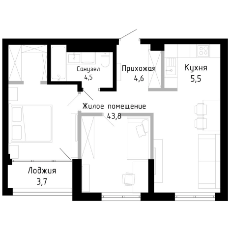 Купить квартиру на улице Лесопитомник в Владивостоке. Вариант № 9856977, 0, площадь -  квм, цена 10290000 рублей