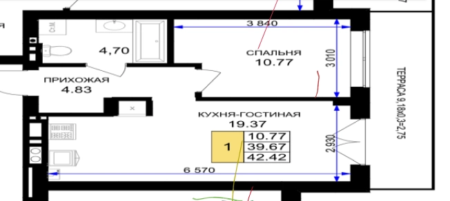 Купить квартиру в новостройках на улице Горького в Калининграде. Вариант № 8328587, 5, площадь -  квм, цена 6500000 рублей