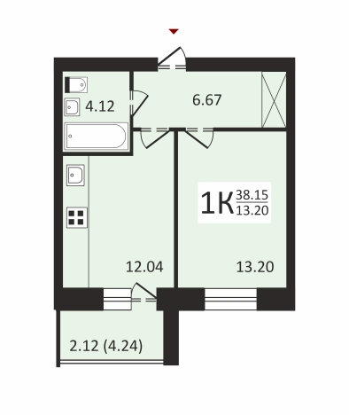 Купить квартиру в новостройках в Муроме. Вариант № 110091, 0, площадь - квм, цена 4350000 рублей