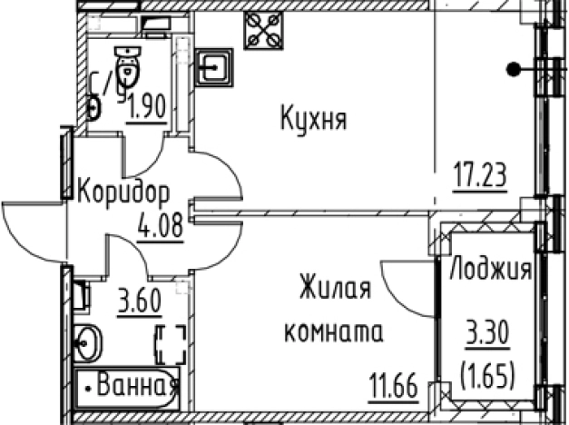 Купить квартиру в новостройках в ЖК Кронфорт в Санкт-Петербурге. Вариант № 6830678, 0, площадь -  квм, цена 10101360 рублей