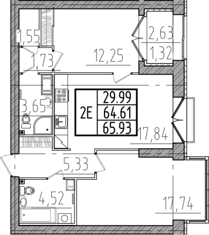 Купить трехкомнатную квартиру в ЖК Наука в Санкт-Петербурге. Вариант № 6897737, 0, площадь -  квм, цена 21829000 рублей