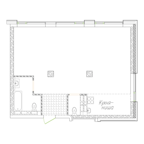 Купить двухкомнатную квартиру на улице Маковского в Владивостоке. Вариант № 4824370, 1, площадь - квм, цена 16042500 рублей