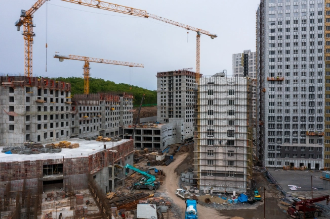 Купить двухкомнатную квартиру в новостройках в Приморском крае. Вариант № 4137476, 2, площадь -  квм, цена 10696400 рублей