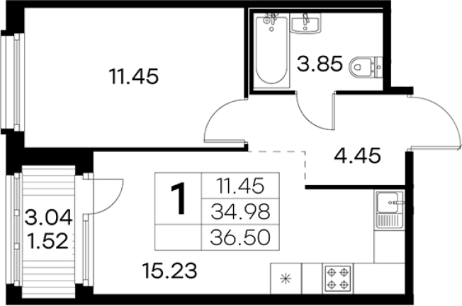 Купить двухкомнатную квартиру в ЖК GloraХ Парголово в Санкт-Петербурге. Вариант № 4807273, 0, площадь -  квм, цена 7469999 рублей