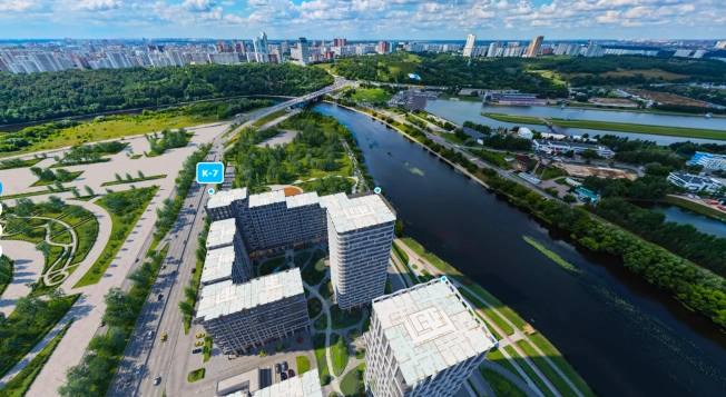 Купить однокомнатную квартиру в СЗАО в Москве. Вариант № 24235, 6, площадь -  квм, цена 23700000 рублей