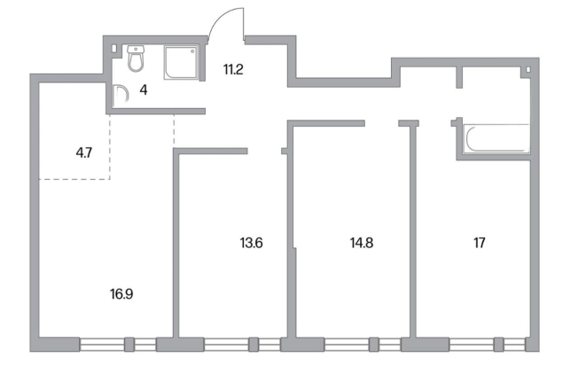 Купить квартиру в Москве. Вариант № 10438183, 5, площадь -  квм, цена 28750000 рублей