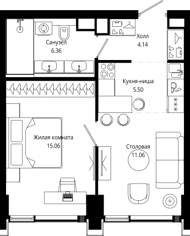 Купить квартиру на улице 4-я  Марьиной Рощи в Москве. Вариант № 143502, 0, площадь -  квм, цена 25149852 рублей