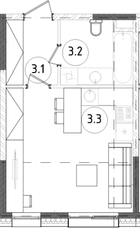 Купить квартиру у метро Зорге в Москве. Вариант № 63055, 0, площадь -  квм, цена 17489850 рублей